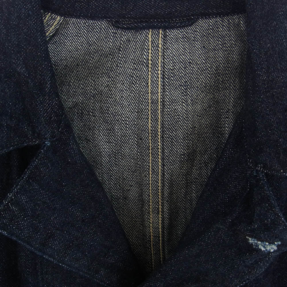 COMOLI コモリ 23AW Y03-01002 デニム ワーク ジャケット インディゴ インディゴブルー系 3【中古】