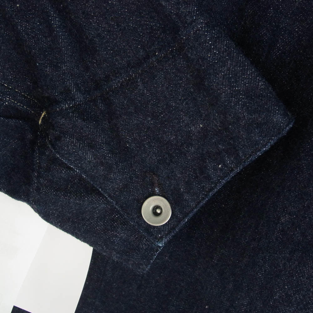 COMOLI コモリ 23AW Y03-01002 デニム ワーク ジャケット インディゴ インディゴブルー系 3【中古】