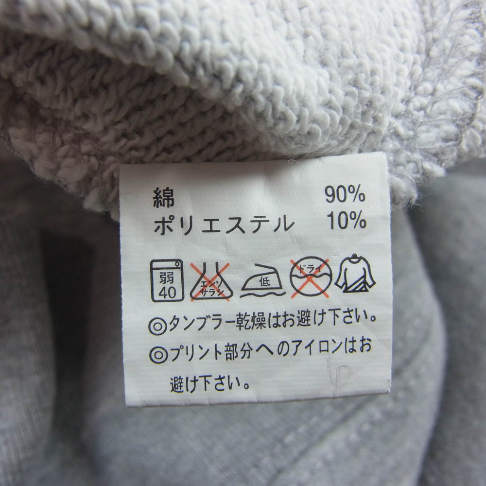 LET IT RIDE レットイットライド LIRアップリケ 刺繍 プルオーバー パーカー フーディ グレー系 M【中古】