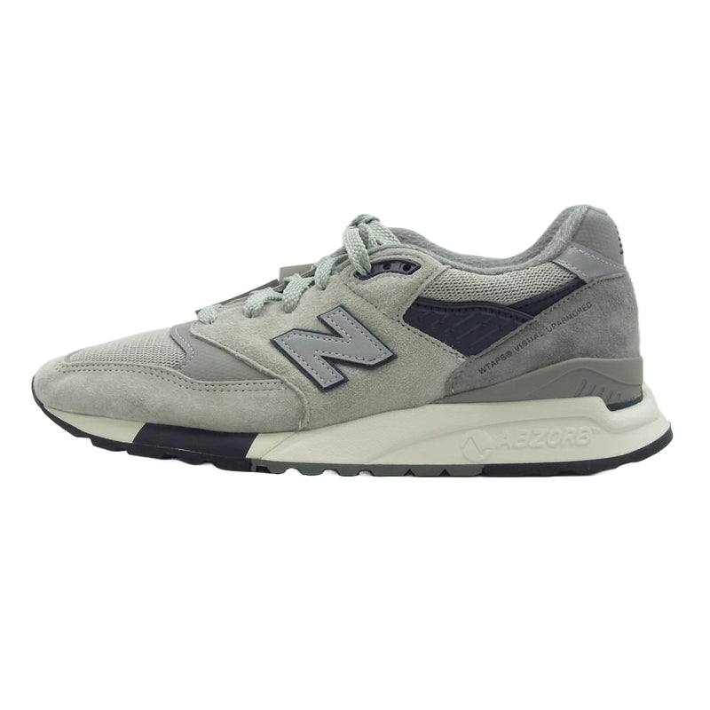 NEW BALANCE ニューバランス WTAPS ダブルタップス M998WT 242NBNBD-FW01S ローカット スニーカー グレー系 27.5cm【新古品】【未使用】【中古】