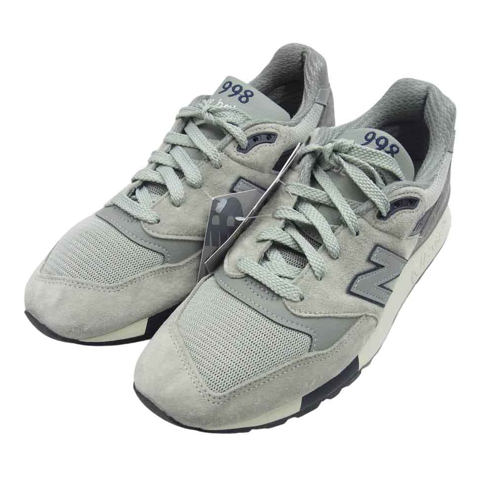 NEW BALANCE ニューバランス WTAPS ダブルタップス M998WT 242NBNBD-FW01S ローカット スニーカー グレー系 27.5cm【新古品】【未使用】【中古】