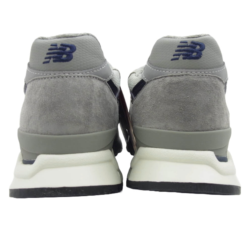 NEW BALANCE ニューバランス WTAPS ダブルタップス M998WT 242NBNBD-FW01S ローカット スニーカー グレー系 27.5cm【新古品】【未使用】【中古】