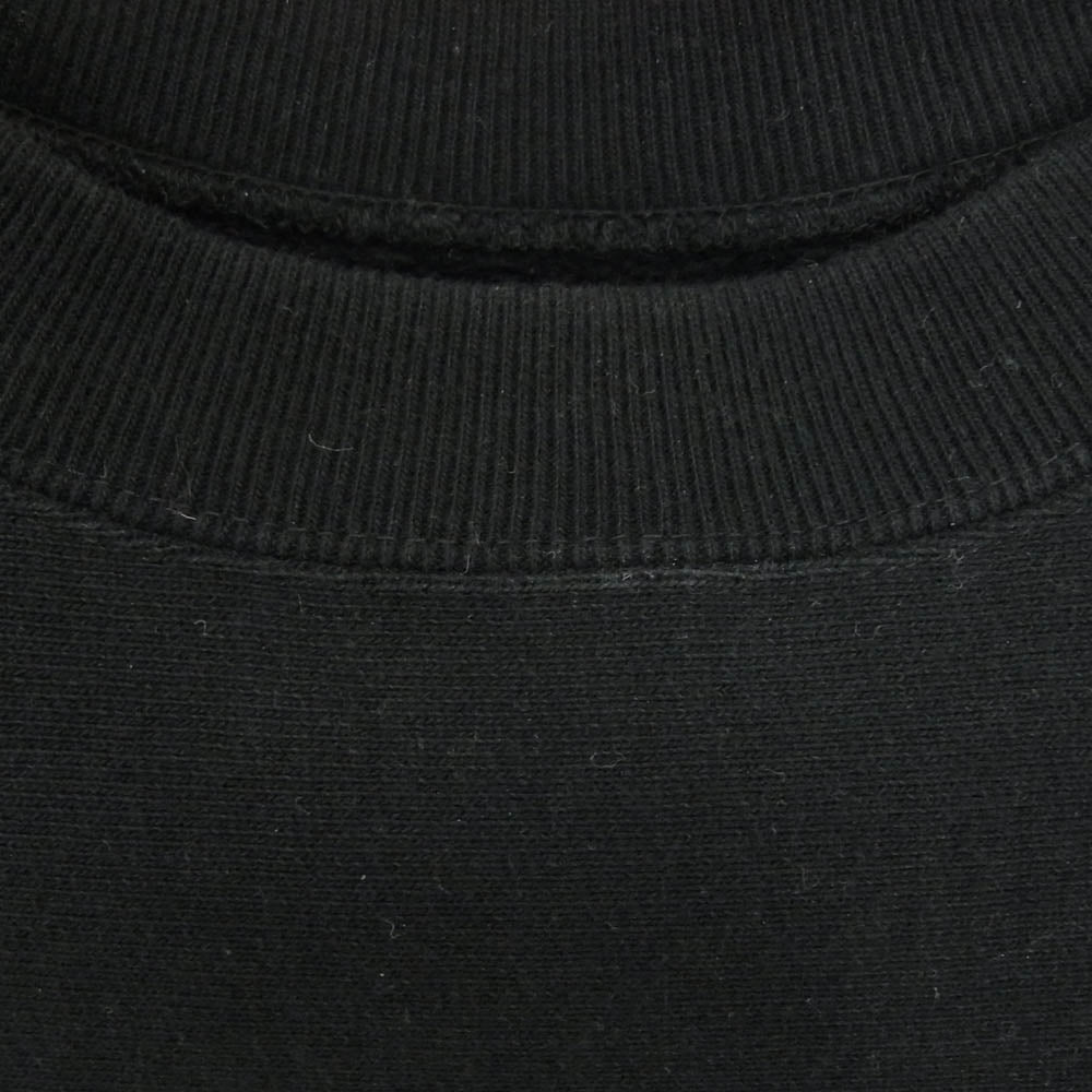 HUMAN MADE ヒューマンメイド 23AW × KAWS Made Sweatshirt カウズ メイド ロゴ プリント クルーネック スウェット ブラック系 XL【中古】