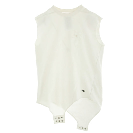Rick Owens リックオウエンス 20SS CM20S0009-215221 Champion チャンピオン TANK ノースリーブ タンクトップ ホワイト系 S【中古】