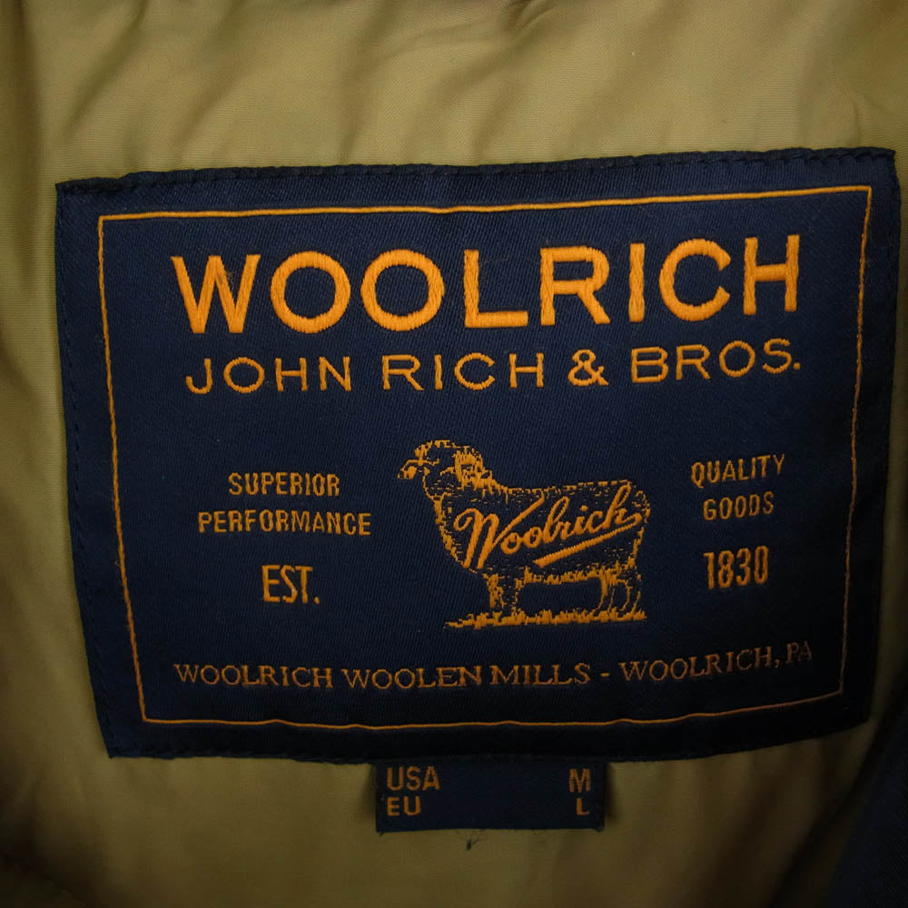 WOOLRICH ウールリッチ WOCPS2393D ARCTIC PARKA アークティック パーカ ダウン ジャケット ネイビー US Mサイズ ネイビー系 USA/M【中古】