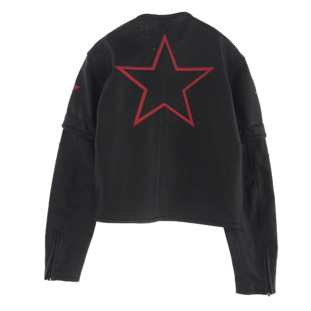 KADOYA カドヤ BLACK HORSE レザー レーシング ジャケット ブラック系 XL【中古】