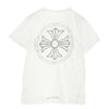 CHROME HEARTS クロムハーツ（原本無） CHプラス ロゴ プリント 半袖 ポケット Tシャツ カットソー ホワイト系 M【中古】