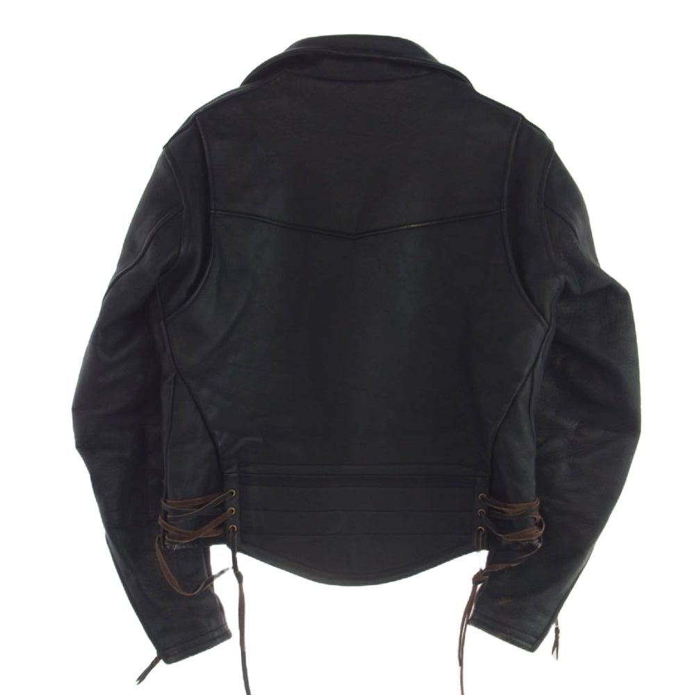 フォースピード ダブルライダース レザー ジャケット ブラック系