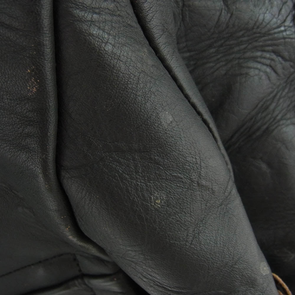 フォースピード ダブルライダース レザー ジャケット ブラック系 40【中古】