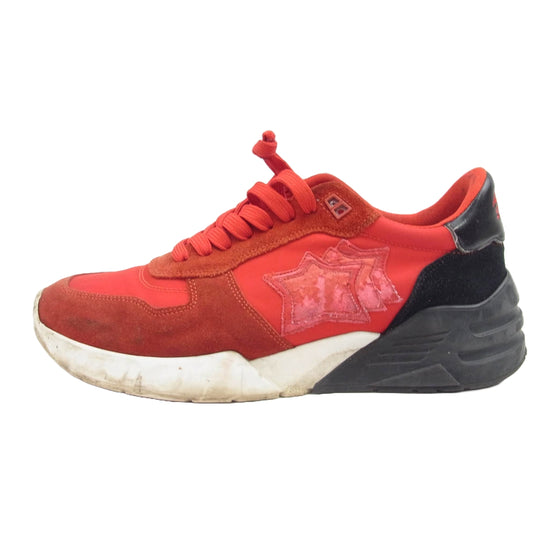 Atlantic STARS アトランティックスターズ MARS GAG-SN12 ARGENTO 01 MARS マーズ ローカット スニーカー レッド系【中古】
