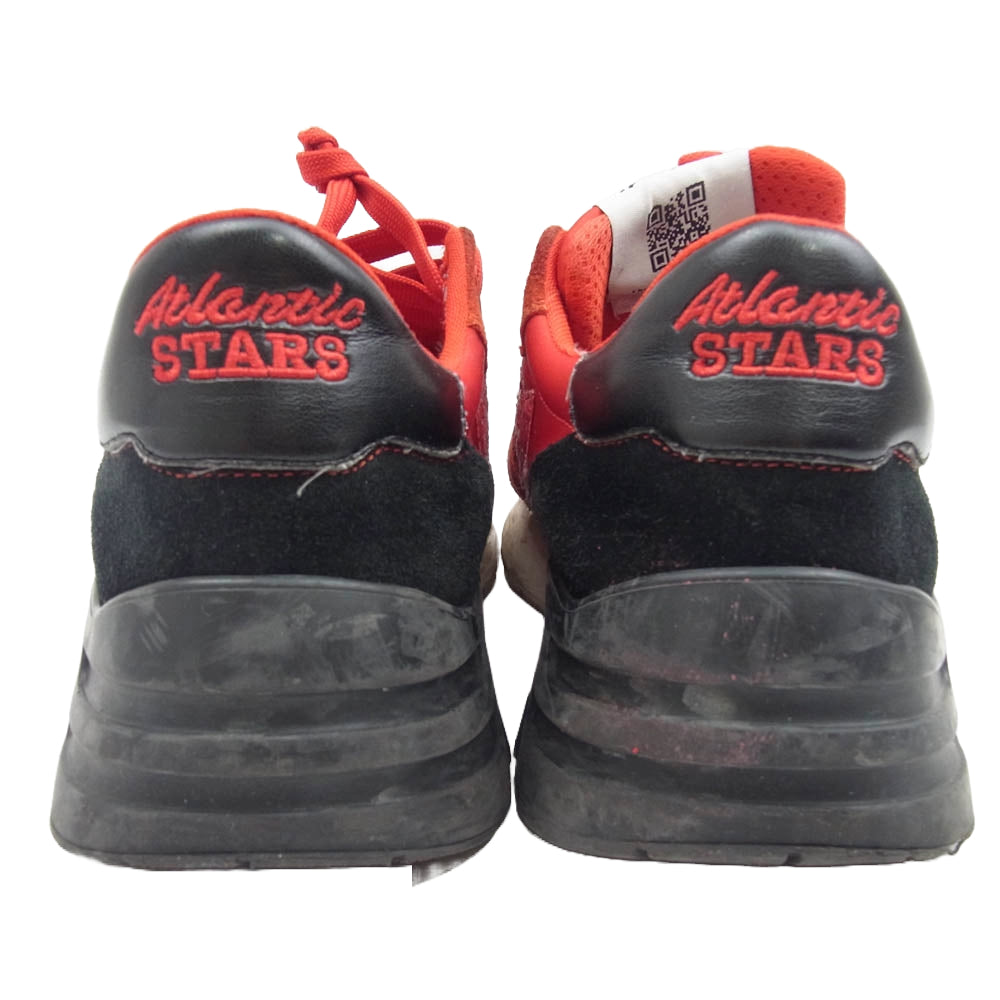 Atlantic STARS アトランティックスターズ MARS GAG-SN12 ARGENTO 01 MARS マーズ ローカット スニーカー レッド系【中古】