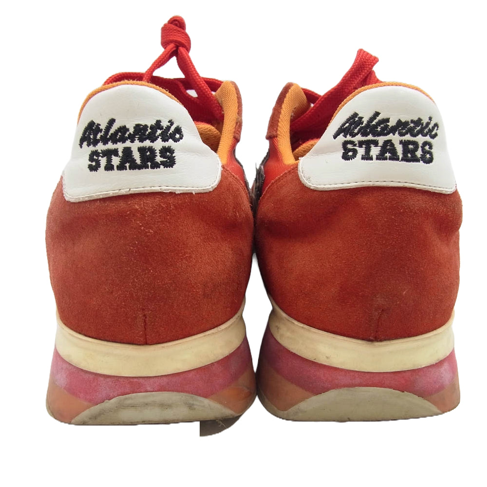 Atlantic STARS アトランティックスターズ ANTAR FER 85R 41 ANTAR ローカットスニーカー レッド系 41【中古】