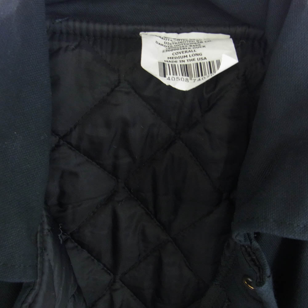 ダコタ アウターウェア DUCK COVERALL ダック カバー オール ツナギ ダークネイビー系【美品】【中古】