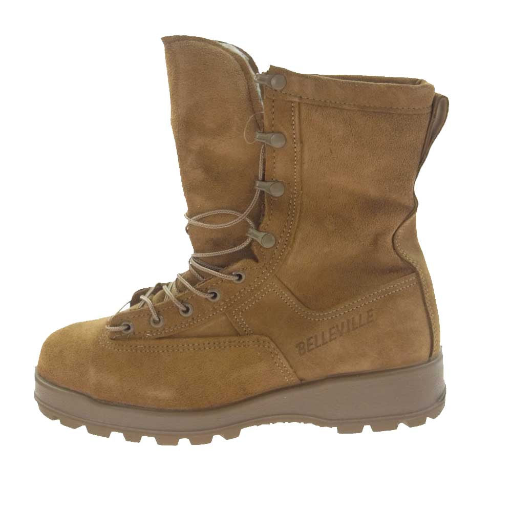 ベルヴィル C775ST U.S.ARMY シンサレート ゴアテックス コンバットブーツ スティール トゥ COYOTE ライトブラウン系 US9.5【新古品】【未使用】【中古】