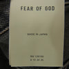 FEAR OF GOD フィアオブゴッド 24AW 24FW FG24FW40-2001DNM EIGHTH COLLECTION STRAIGHT 5 POCKET ストレート 5ポケット デニムパンツ ジーンズ ブラック系 34【極上美品】【中古】