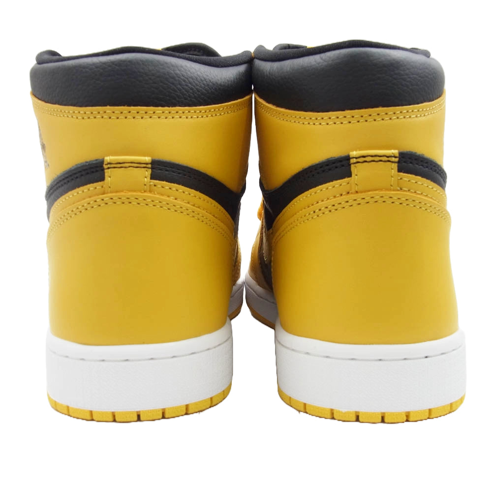 NIKE ナイキ 555088-701 AIR JORDAN1 RETRO HIGH OG Pollen エアジョーダン1 レトロ ブラック系 イエロー系 30.5cm【極上美品】【中古】