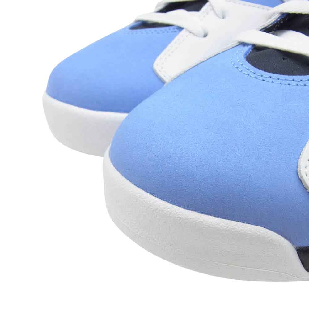 NIKE ナイキ CT8529-410 AIR JORDAN 6 RETRO UNIVERSITY BLUE エアジョーダン6 ライトブルー系 30cm【極上美品】【中古】