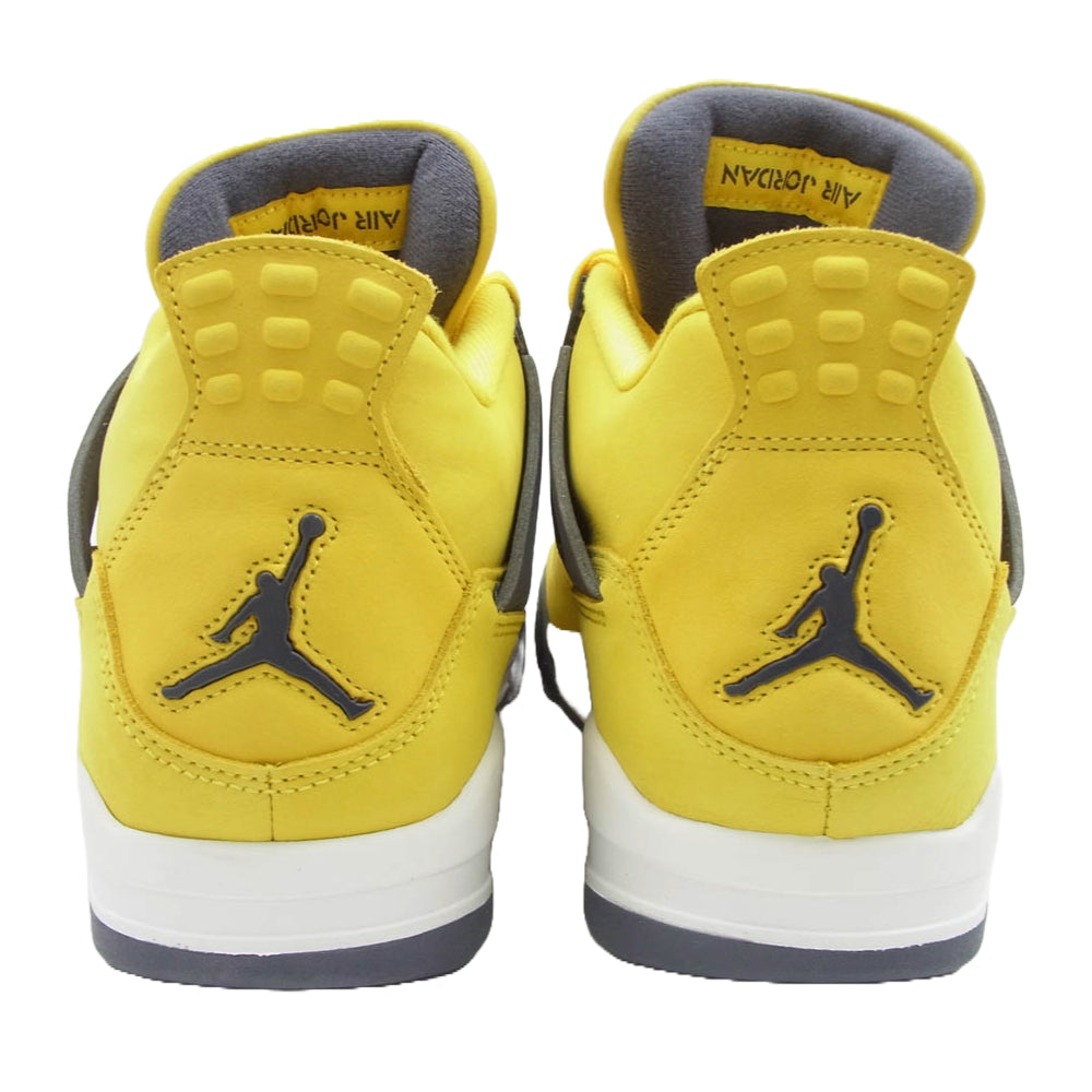 NIKE ナイキ CT8527-700 AIR JORDAN 4 RETRO TOUR YELLOW エアジョーダン4 レトロ イエロー系 30.5cm【極上美品】【中古】