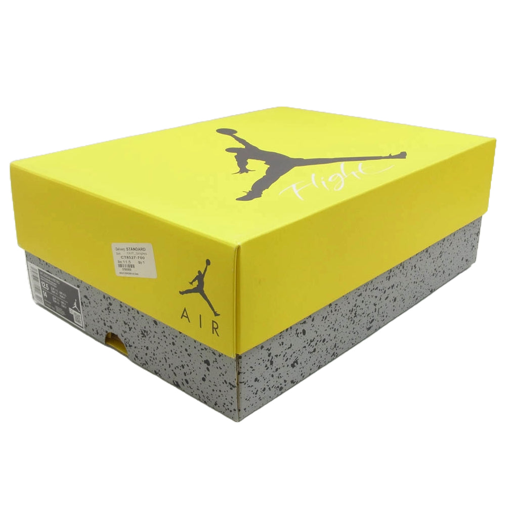 NIKE ナイキ CT8527-700 AIR JORDAN 4 RETRO TOUR YELLOW エアジョーダン4 レトロ イエロー系 30.5cm【極上美品】【中古】