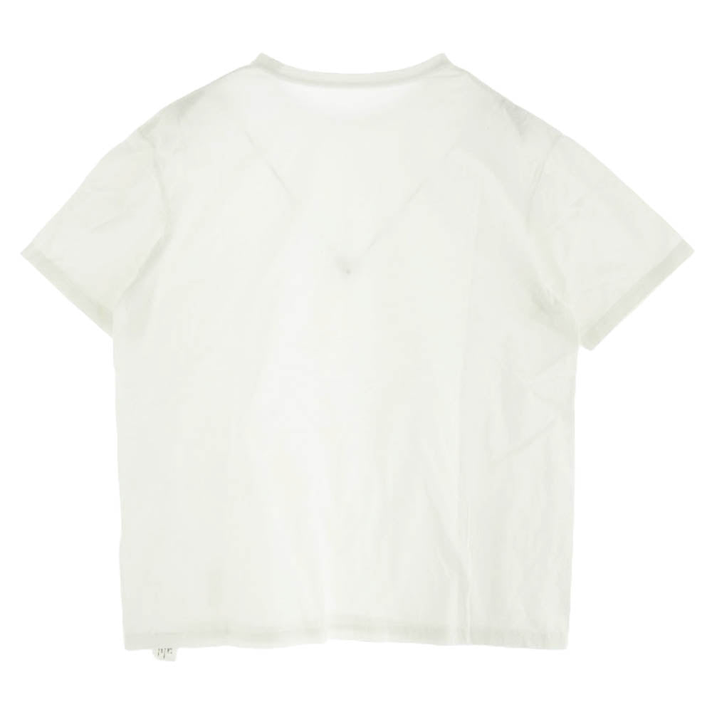 ティエムシー インク 東京インディアンズ ロゴプリント クルーネック 半袖 Tシャツ ホワイト系 M【中古】