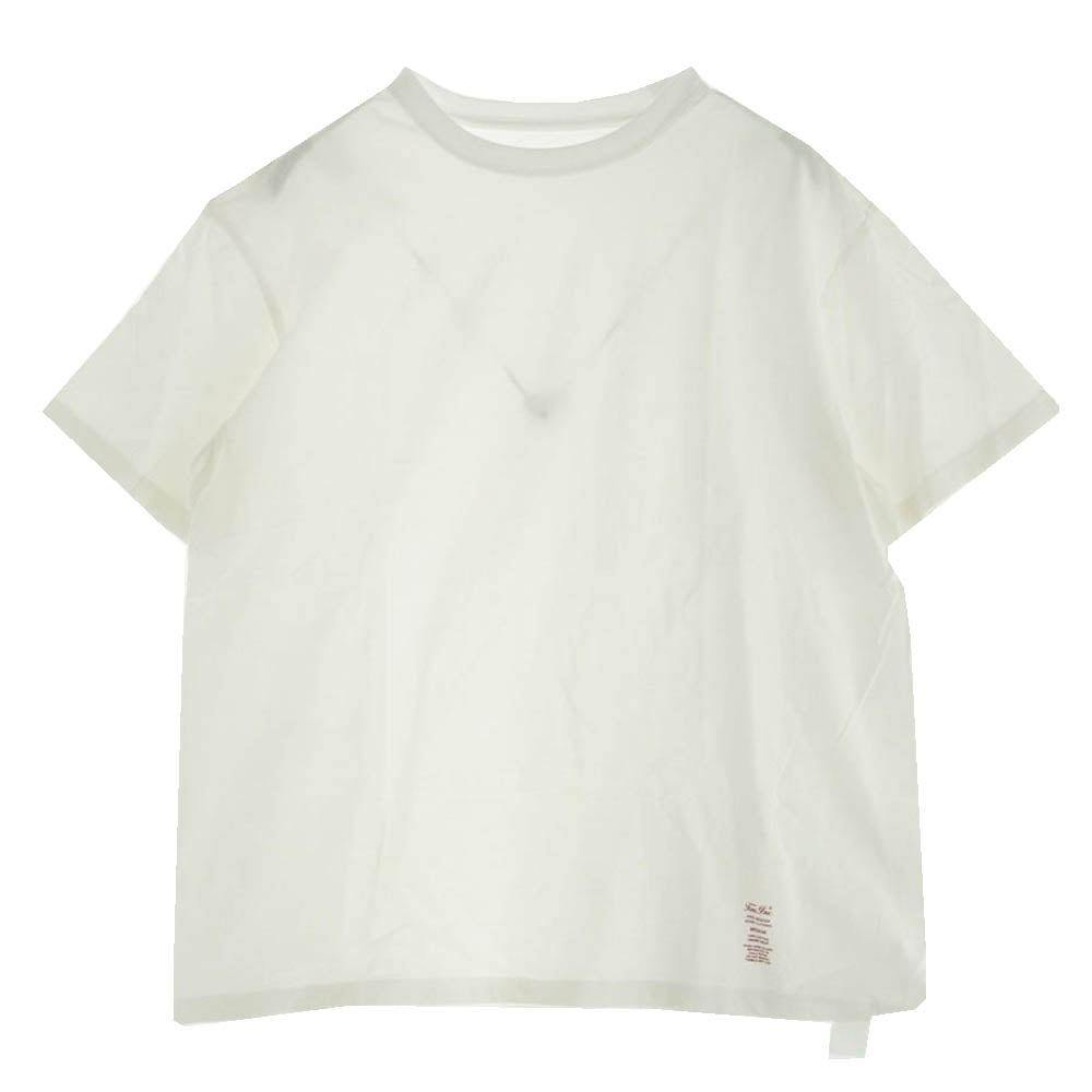 ティエムシー インク 東京インディアンズ ロゴプリント クルーネック 半袖 Tシャツ ホワイト系 M【中古】