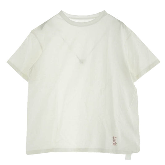 ティエムシー インク 東京インディアンズ ロゴプリント クルーネック 半袖 Tシャツ ホワイト系 M【中古】