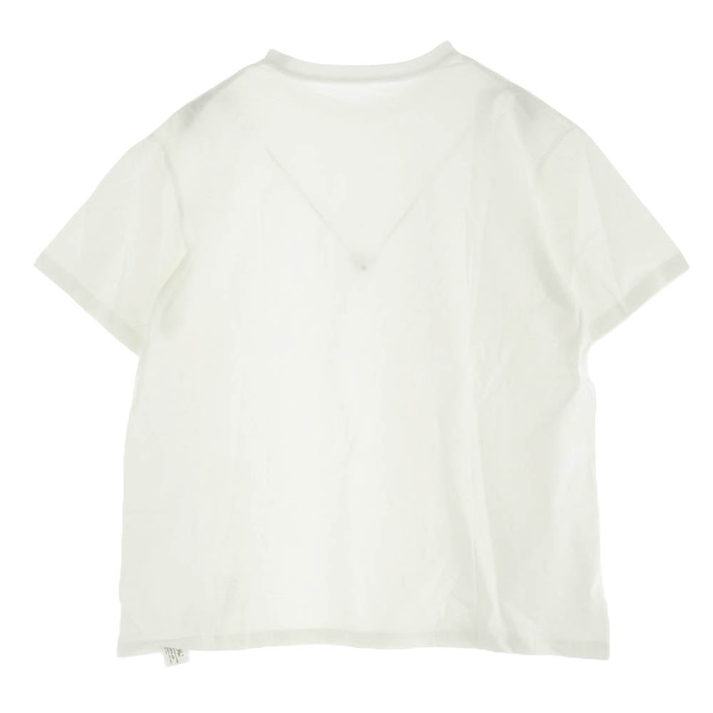 ティエムシー インク 東京インディアンズ ロゴプリント クルーネック 半袖 Tシャツ ホワイト系 M【中古】