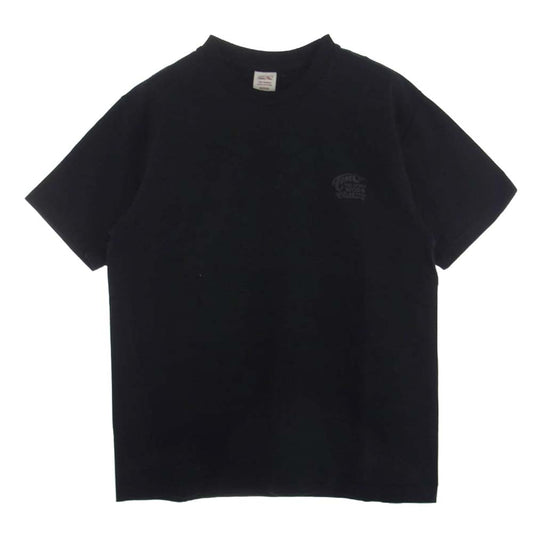 ティエムシー インク 東京インディアンズ ロゴプリント クルーネック 半袖 Tシャツ ブラック ブラック系 M【中古】