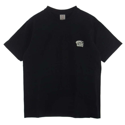 ティエムシー インク 東京インディアンズ ロゴプリント クルーネック 半袖 Tシャツ ブラック ブラック系 M【中古】
