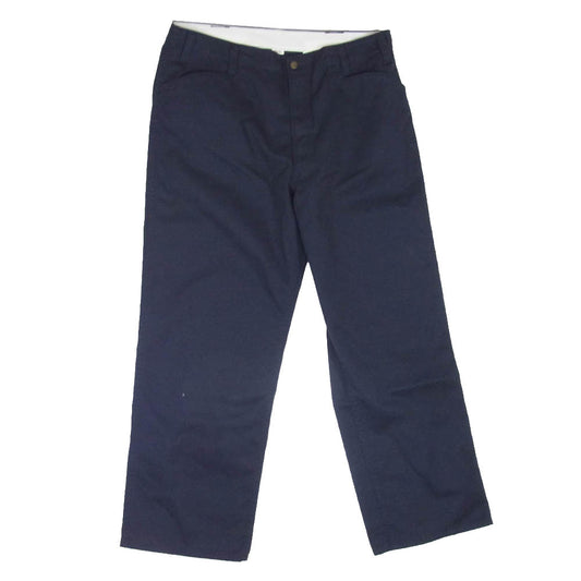 ティエムシー インク 東京インディアンズ 長袖 ワーク パンツ ネイビー系 L【中古】