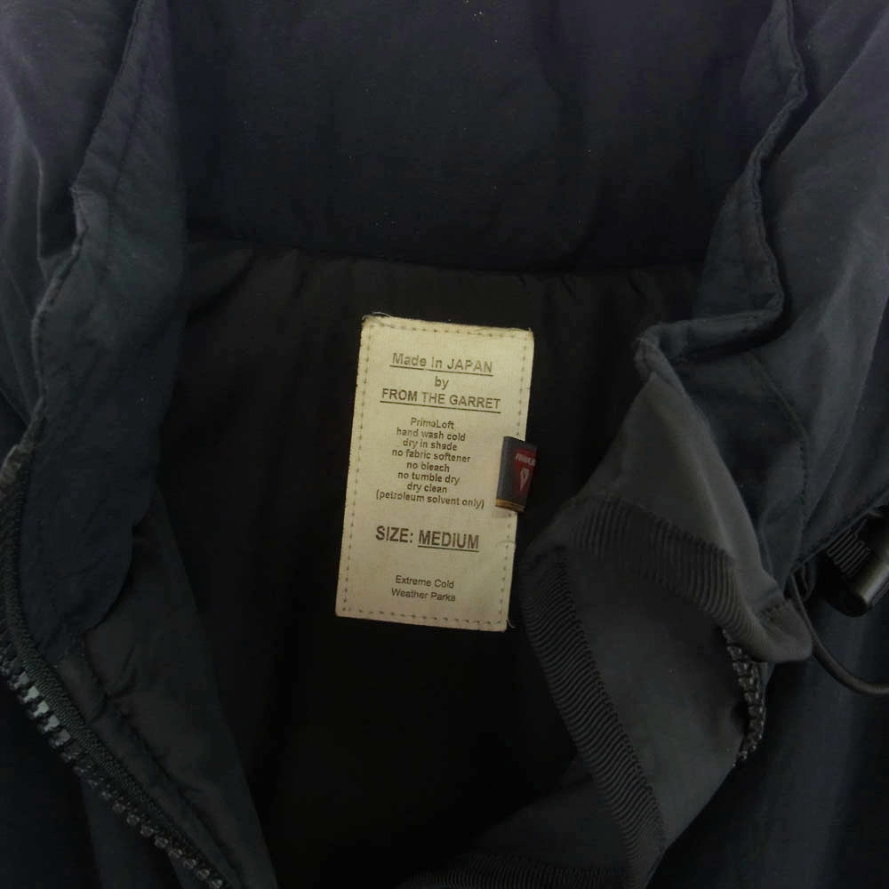 フロムザギャレット FTG1702-JK02 PRIMALOFT HAPPY JACKET LEVEL7 プリマロフト ハッピー ジャケット レベル7 中綿 ジャケット ブラック系 M【中古】