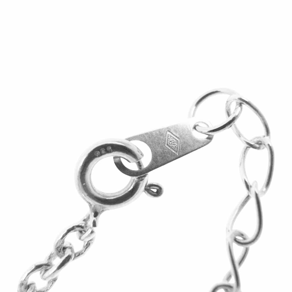 ナバホ アーティスト不明  ナバホパール シルバービーズ チェーン ネックレス シルバー系【中古】