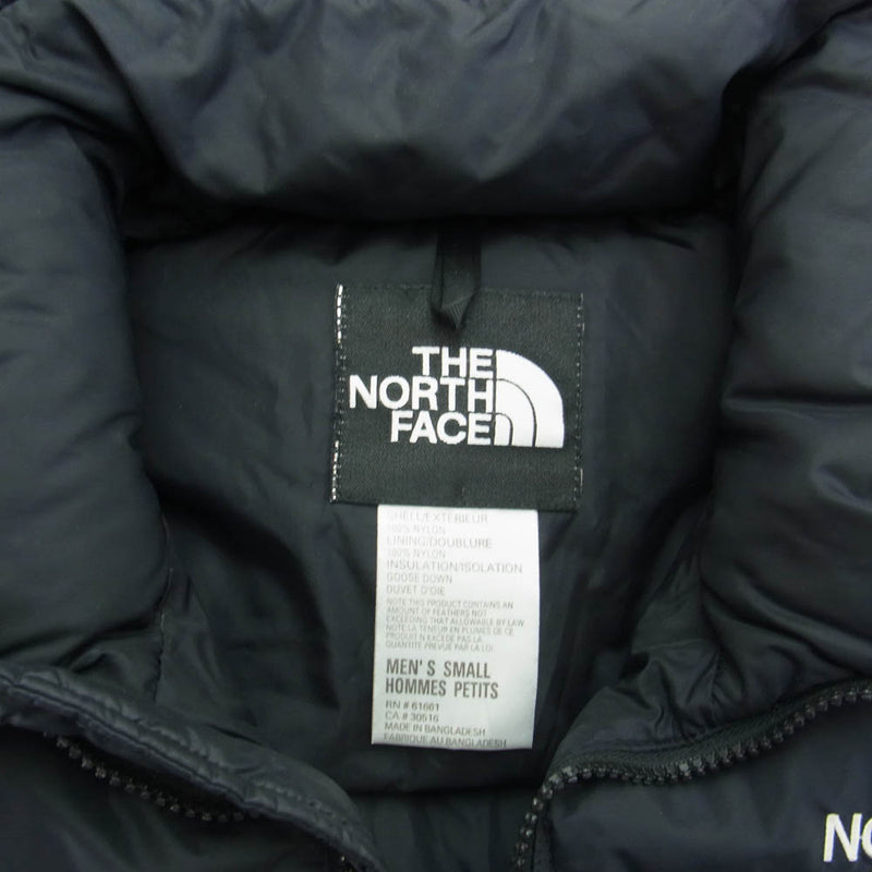 THE NORTH FACE ノースフェイス ND-0952 90s US規格 ヌプシ ロング ダウンジャケット ブラック系 S【中古】