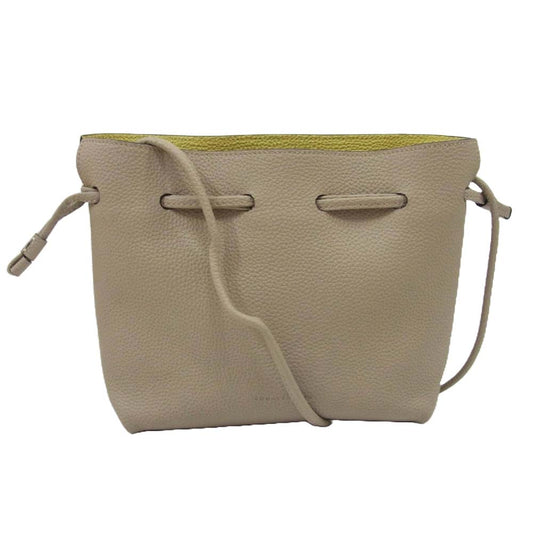 BONAVENTURA ボナベンチュラ Noa Bag ノア  巾着型 ショルダー バッグ グレー系【中古】