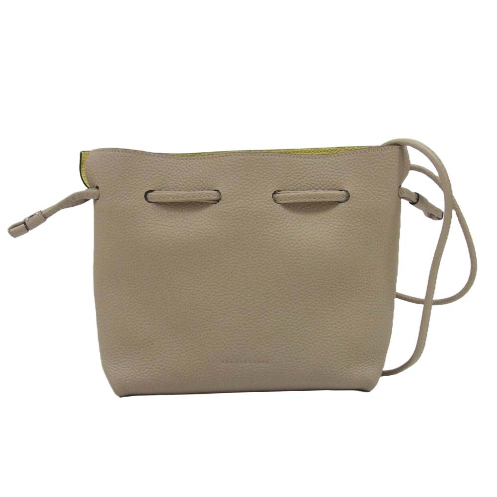 BONAVENTURA ボナベンチュラ Noa Bag ノア  巾着型 ショルダー バッグ グレー系【中古】
