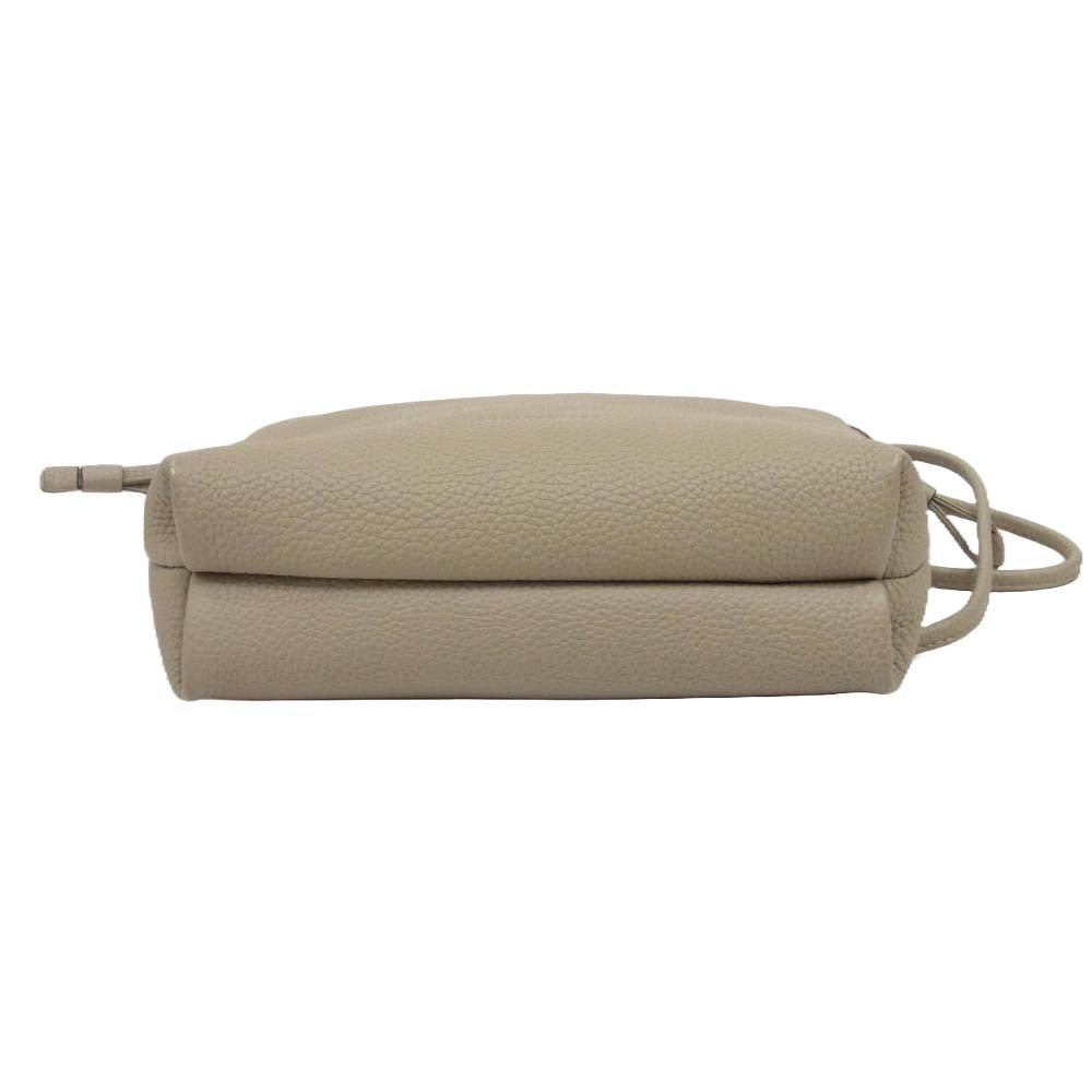 BONAVENTURA ボナベンチュラ Noa Bag ノア  巾着型 ショルダー バッグ グレー系【中古】