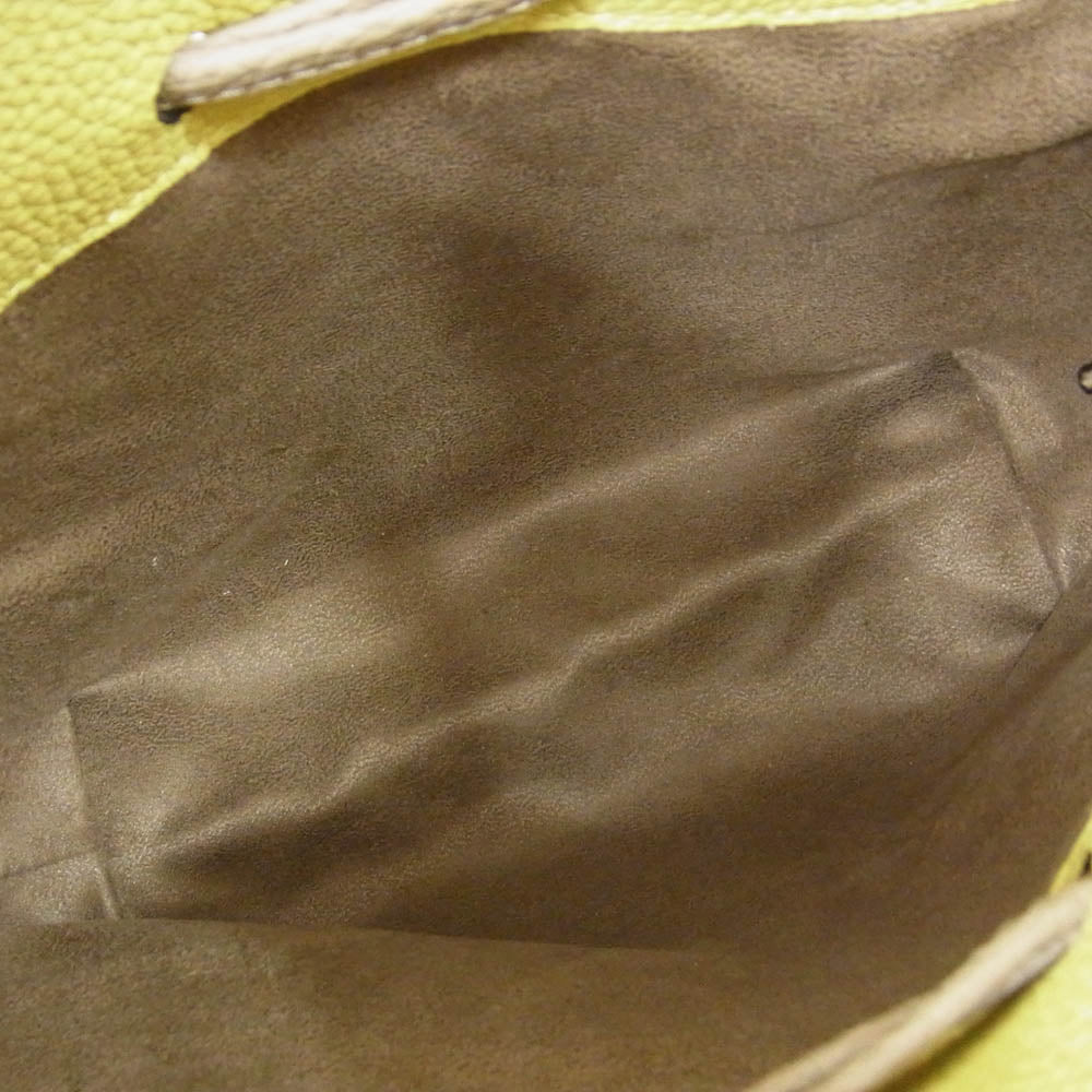 BONAVENTURA ボナベンチュラ Noa Bag ノア  巾着型 ショルダー バッグ グレー系【中古】
