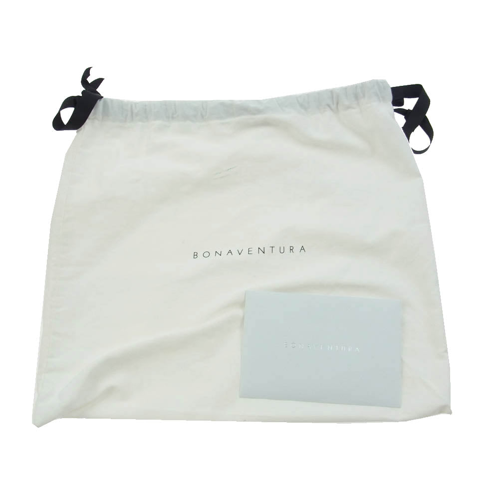 BONAVENTURA ボナベンチュラ Canvas Mia Tote Bag  2WAY ミニ トート バッグ ベージュ系【美品】【中古】