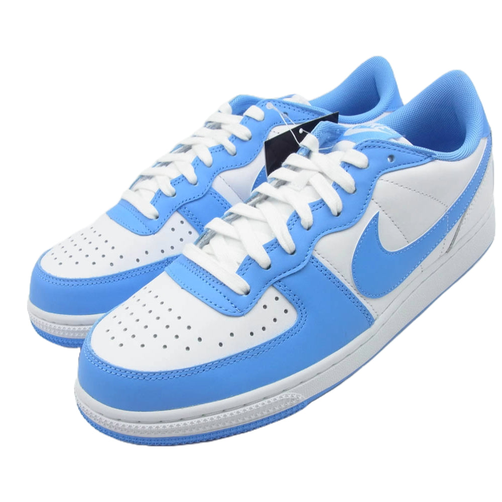 NIKE ナイキ FQ8748-412 terminator low University Blue ターミネーター ロー ユニバーシティブルー スニーカー ライトブルー系 ホワイト系 28cm【極上美品】【中古】