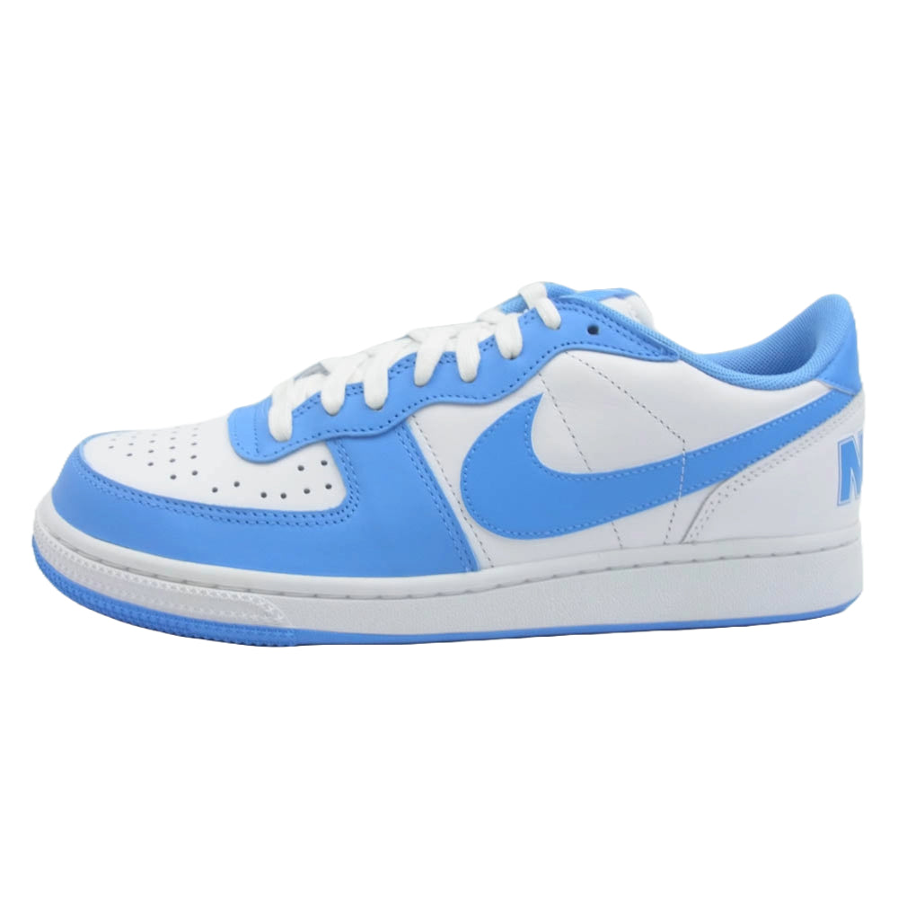 NIKE ナイキ FQ8748-412 terminator low University Blue ターミネーター ロー ユニバーシティブルー スニーカー ライトブルー系 ホワイト系 27.5cm【新古品】【未使用】【中古】
