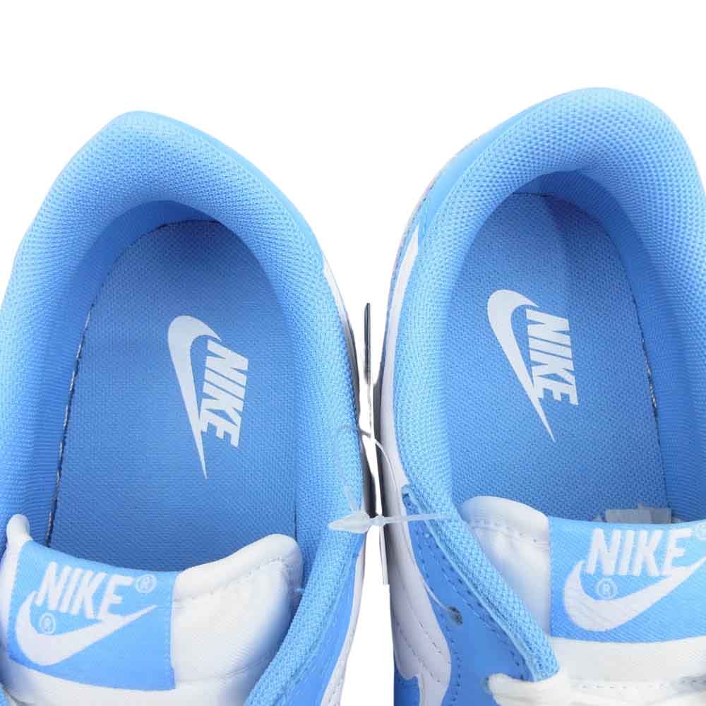 NIKE ナイキ FQ8748-412 terminator low University Blue ターミネーター ロー ユニバーシティブルー スニーカー ライトブルー系 ホワイト系 27.5cm【新古品】【未使用】【中古】