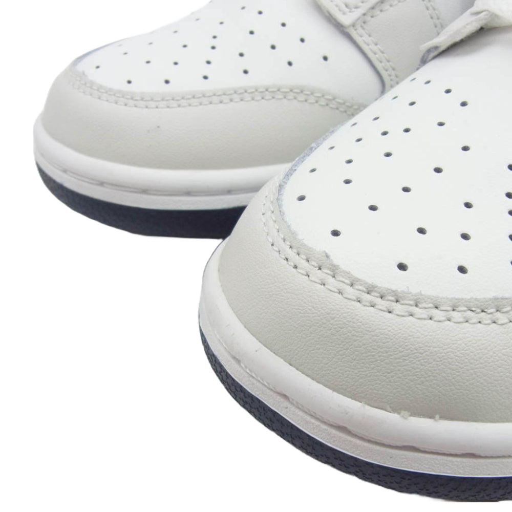 NIKE ナイキ DV0831-111 Dunk Low Retro Summit White Midnight Navy Platinum Tint ダンク ロー レトロ サミットホワイト ミッドナイトネイビープラチナムティント ホワイト系 ネイビー系 グレー系 28cm【新古品】【未使用】【中古】