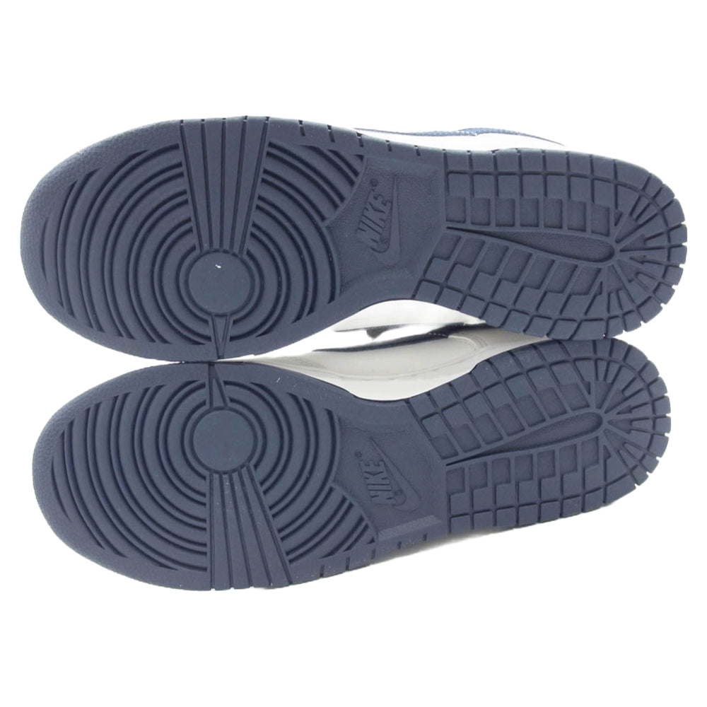 NIKE ナイキ DV0831-111 Dunk Low Retro Summit White Midnight Navy Platinum Tint ダンク ロー レトロ サミットホワイト ミッドナイトネイビープラチナムティント ホワイト系 ネイビー系 グレー系 28cm【新古品】【未使用】【中古】