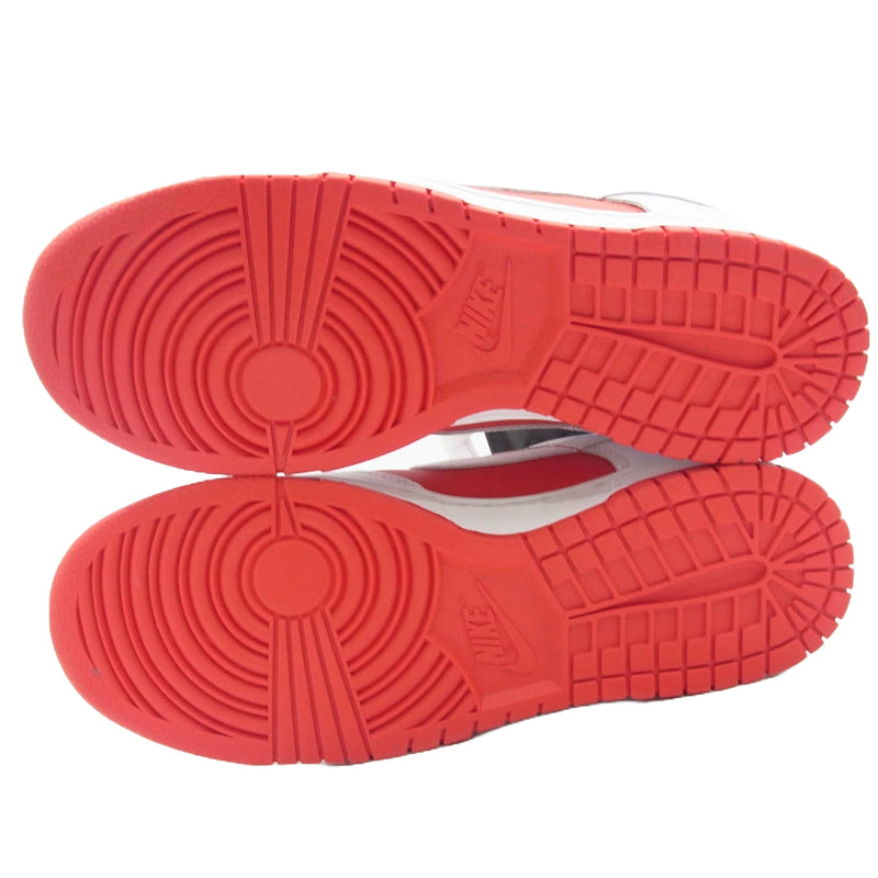 NIKE ナイキ DD1391-600 Dunk Low Retro Championship Red ダンクロー レトロ チャンピオンシップ レッド ローカット スニーカー ホワイト系 レッド系 27.5cm【極上美品】【中古】