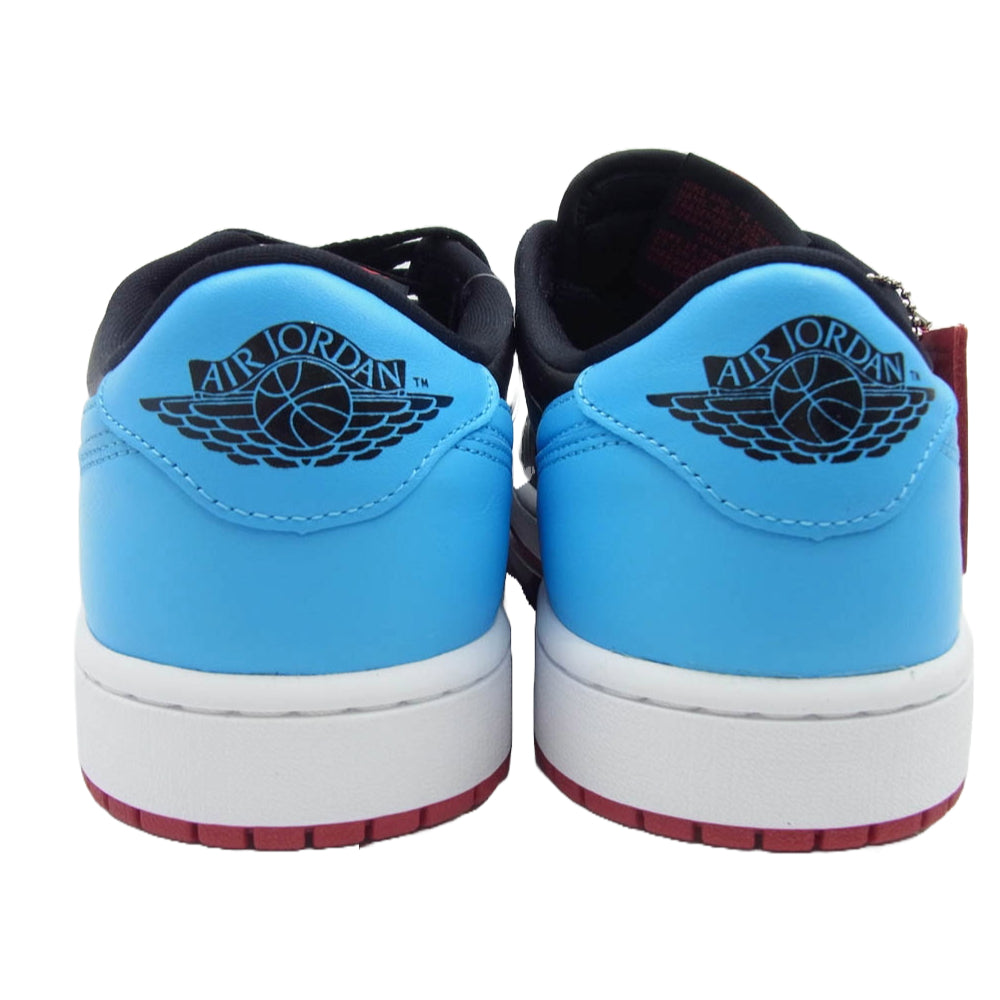 NIKE ナイキ CZ0775-046 Women's Air Jordan 1 Retro Low OG NC to Chi ウィメンズ エアジョーダン1 レトロ ロー ノースカロライナ トゥ シカゴ ブラック系 レッド系 28cm【新古品】【未使用】【中古】