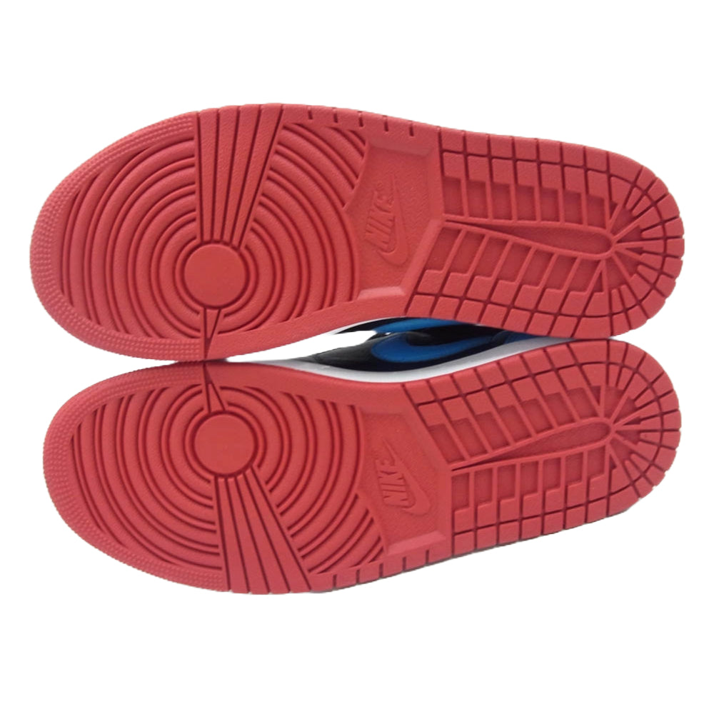 NIKE ナイキ CZ0775-046 Women's Air Jordan 1 Retro Low OG NC to Chi ウィメンズ エアジョーダン1 レトロ ロー ノースカロライナ トゥ シカゴ ブラック系 レッド系 28cm【新古品】【未使用】【中古】