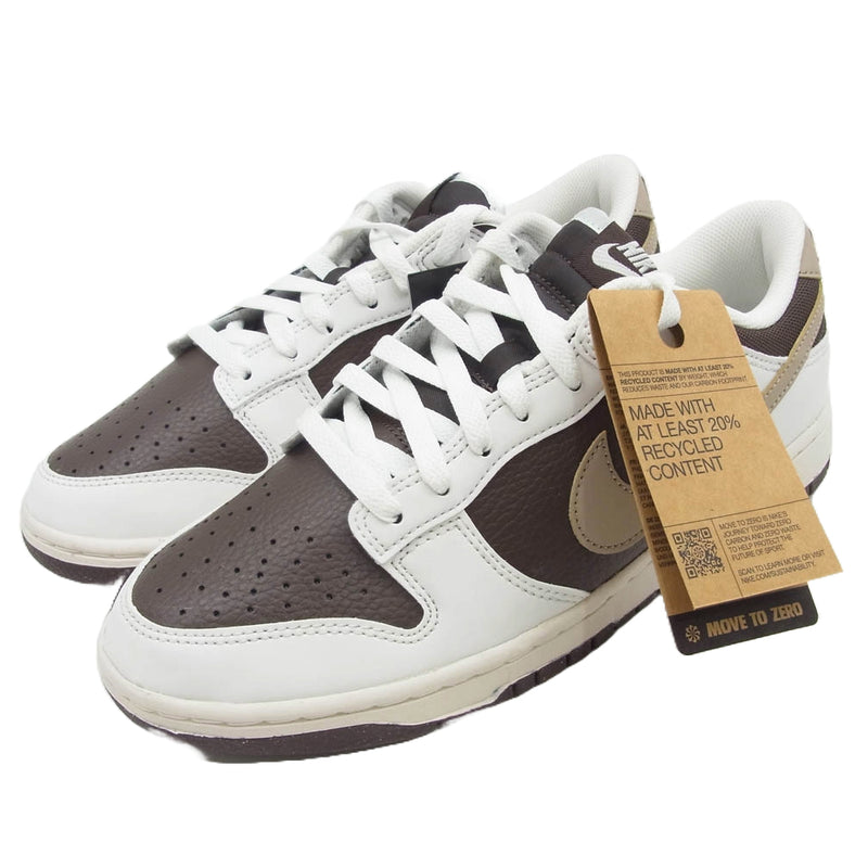 NIKE ナイキ HF4292-100 Dunk Low Next Nature Mocha ダンクロー ネクスト ナチュル モカ ローカット スニーカー ブラウン系 27cm【新古品】【未使用】【中古】