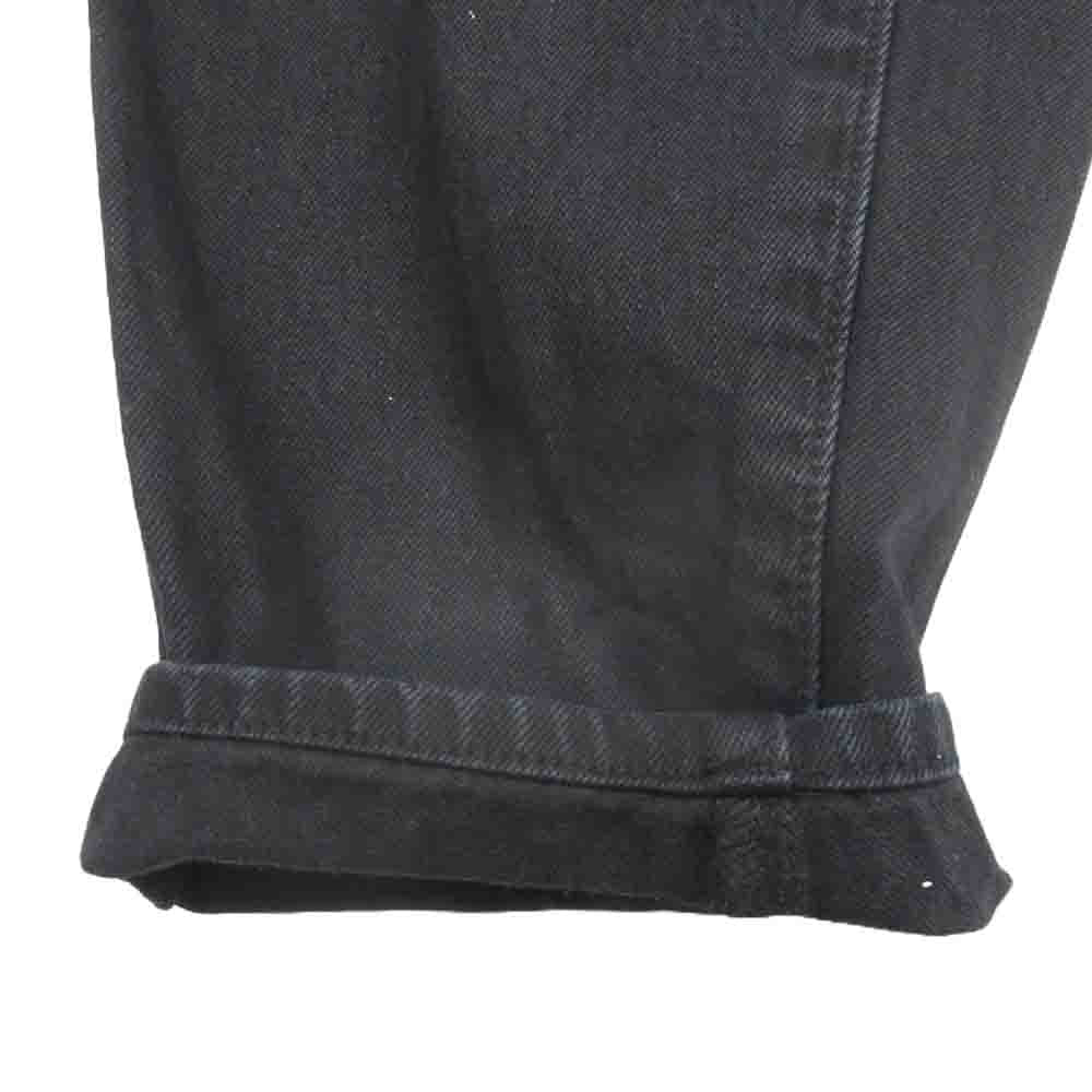 ローラス SUPER HIGH RISE 80's BALLOON LEG スーパー ハイライズ バルーン レッグ デニムパンツ ブラック系 27【中古】