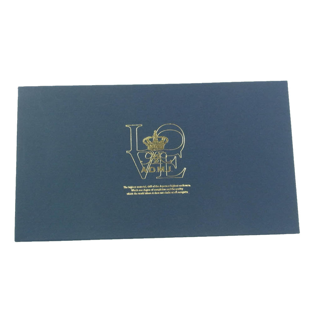 ADMJアクセソワ エーディーエムジェイ レオパード ロング ウォレット 財布 ブラウン系【新古品】【未使用】【中古】