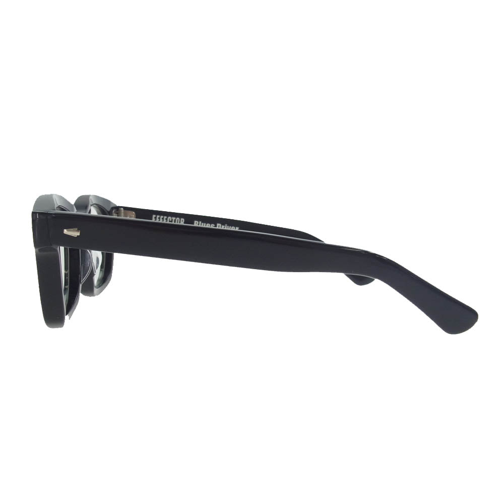 EFFECTOR エフェクター Blues Driver ブルース ドライバー サングラス メガネ アイウェア ブラック系【極上美品】【中古】